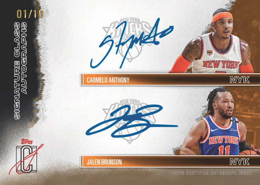2025-26 Topps Signature Class Basketball - Value Box