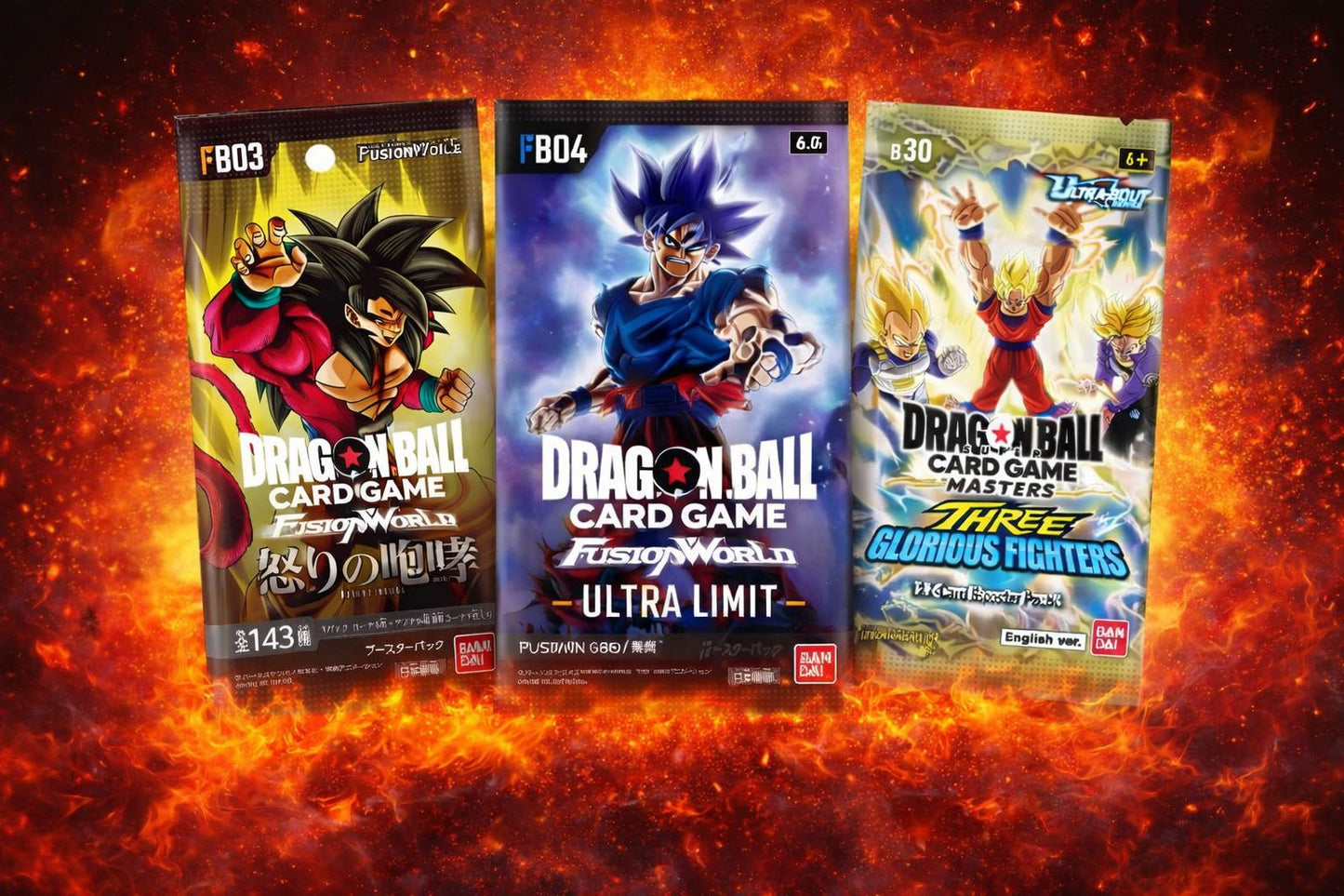 Dragon Ball BOOSTER BUNDLE - B30 / FB03 / FB04 (ENG)