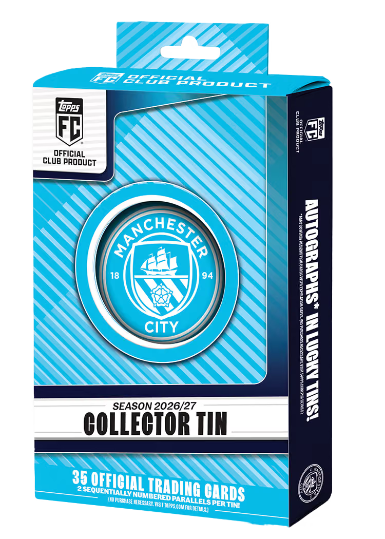 Topps Collector Tin Manchester City 2026/27