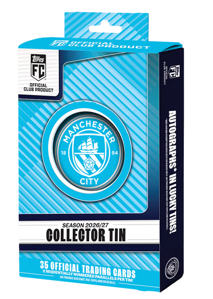 Topps Collector Tin Manchester City 2026/27