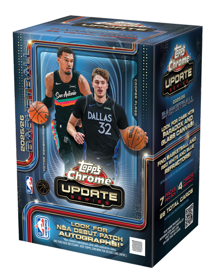 2025-26 Topps Chrome Updates Basketball - Value Box