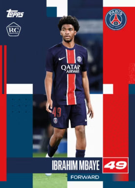 2024-25 TOPPS Paris Saint-Germain Official Team Set