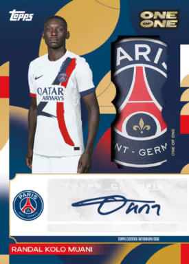 2024-25 TOPPS Paris Saint-Germain Official Team Set