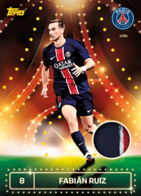2024-25 TOPPS Paris Saint-Germain Official Team Set