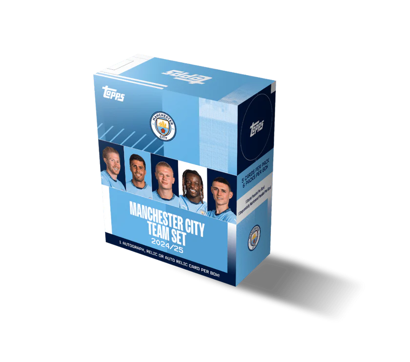 2024-25 Topps Manchester City Team-Set [LIVE BREAK]
