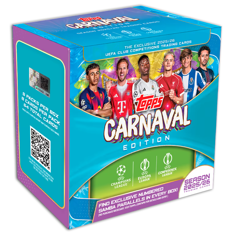 2025-26 TOPPS Carnaval Edition UEFA Club Competitions