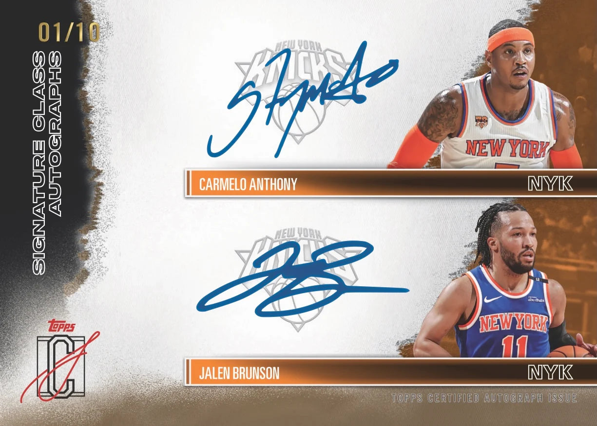2025-26 Topps Signature Class Basketball - Value Box