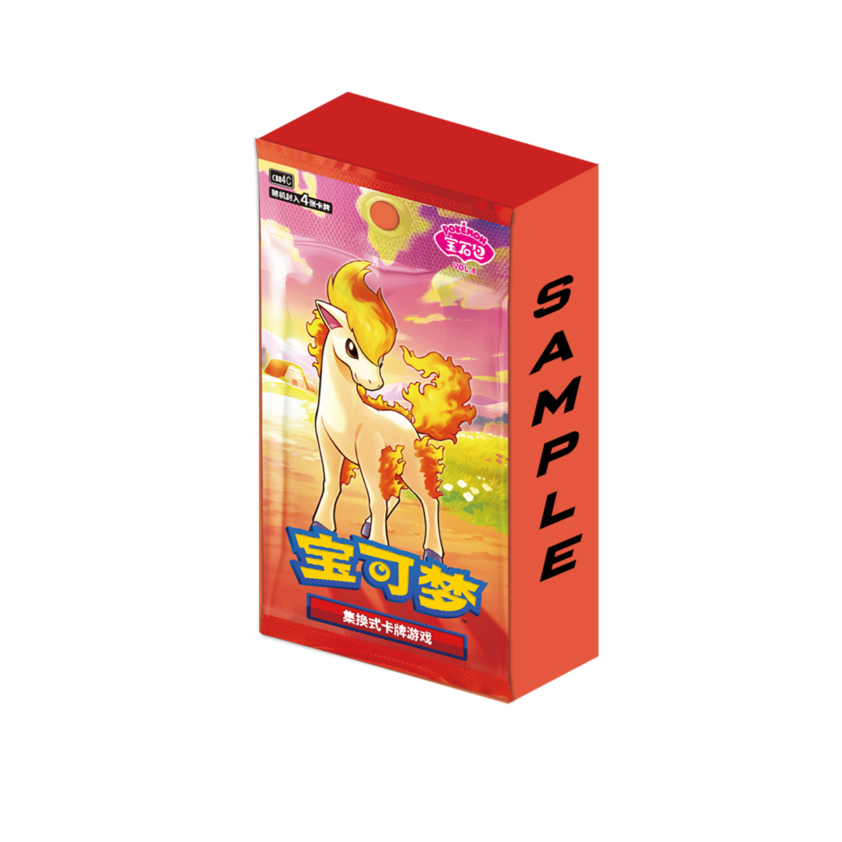 Pokémon CBB4C Gem Pack Vol. 4 Booster Display Simplified [CN]