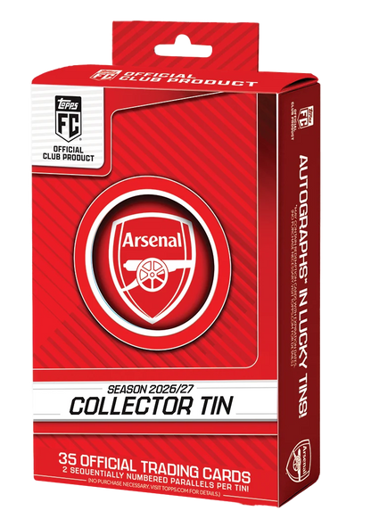 Topps Collector Tin Arsenal 2026/27