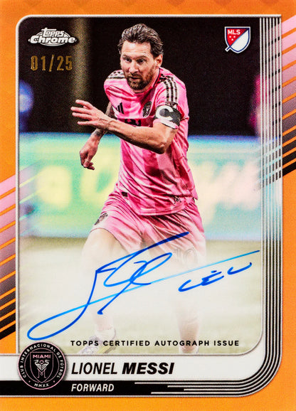 Topps Chrome MLS 2025 - Value Box [LIVE BREAK]