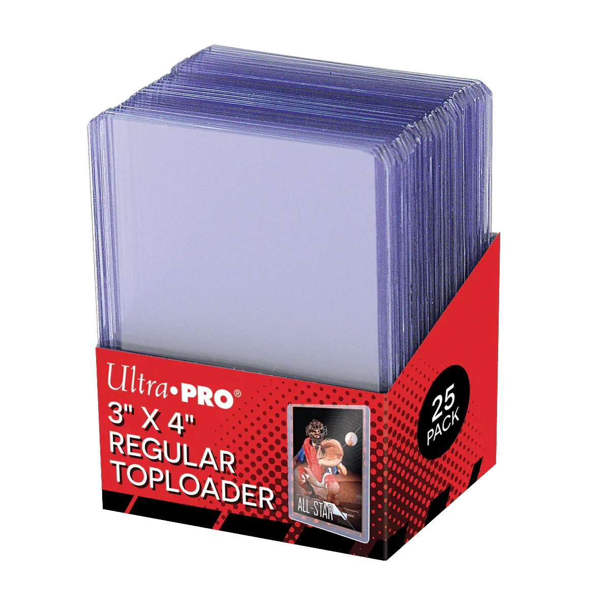 Ultra Pro - Regular Toploader - (25er Pack) - PT35