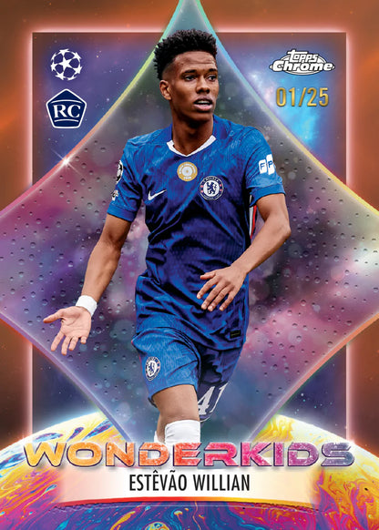 Topps Chrome UEFA Club Competitions 2025-26 - Jumbo Box