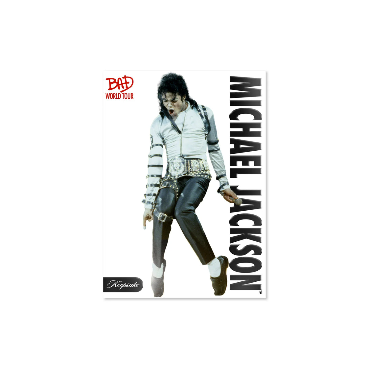 Keepsake Michael Jackson Bad World Hobby Box