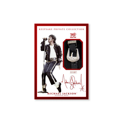Keepsake Michael Jackson Bad World Hobby Box