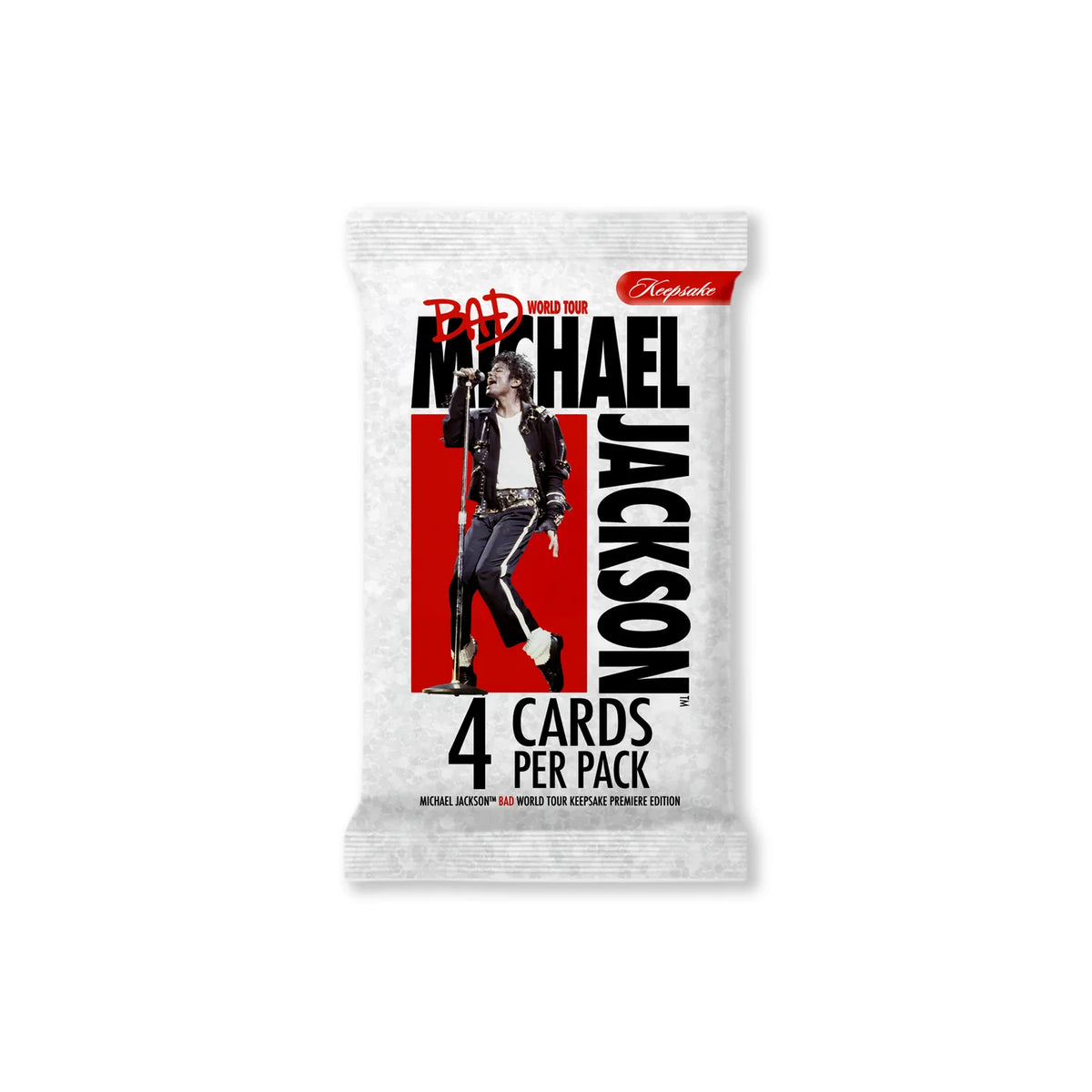 Keepsake Michael Jackson Bad World Hobby Box