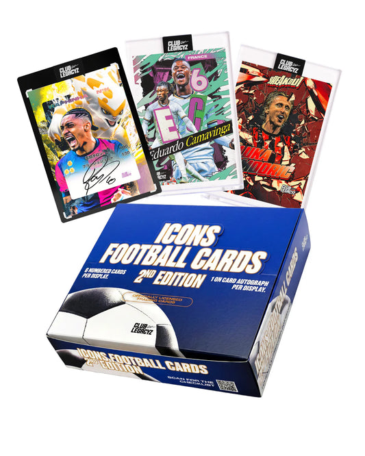 Club Legacyz Icons 2nd Edition CASE BREAK - Display [LIVE BREAK]