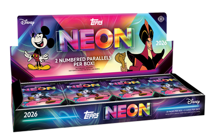 2026 Topps Disney Neon - Hobby Box