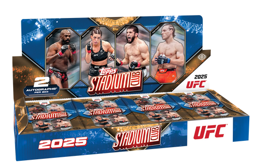 2025 Topps Stadium Club UFC - Hobby Box [LIVE BREAK]