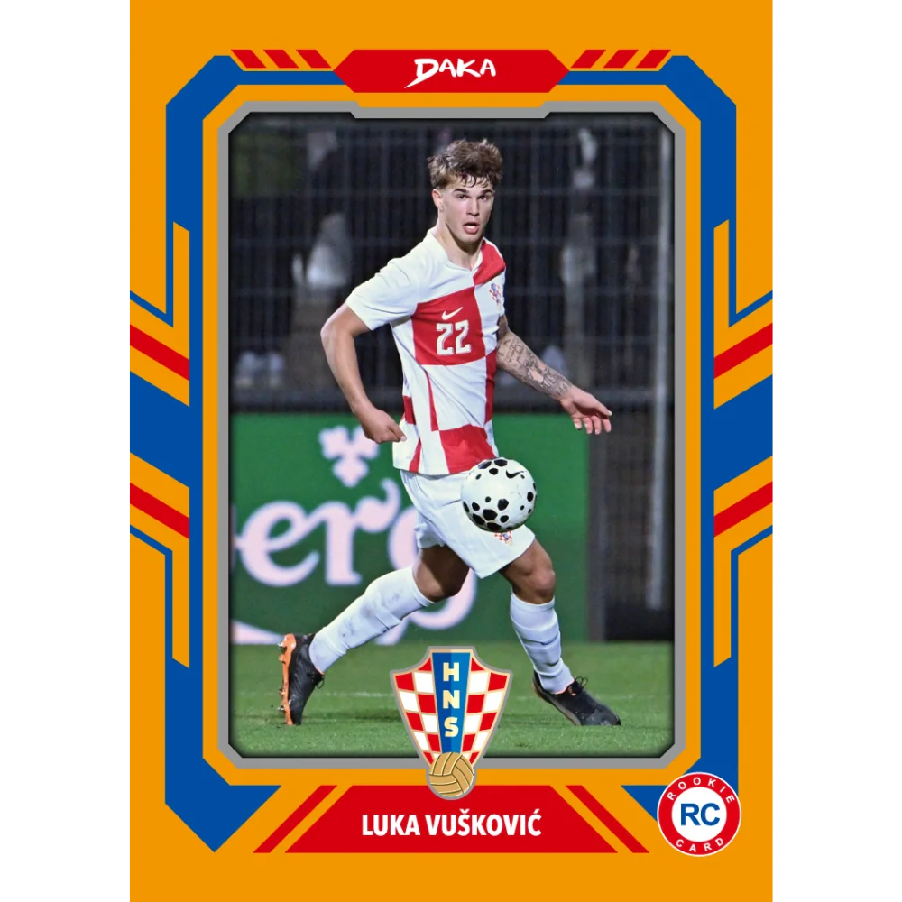 Daka 2025-26 Croatia National Team Top Audience - Hobby Box