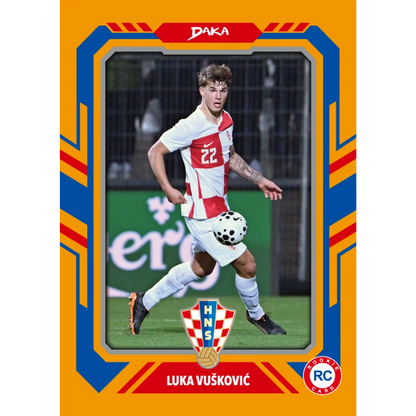 Daka 2025-26 Croatia National Team Top Audience - Hobby Box