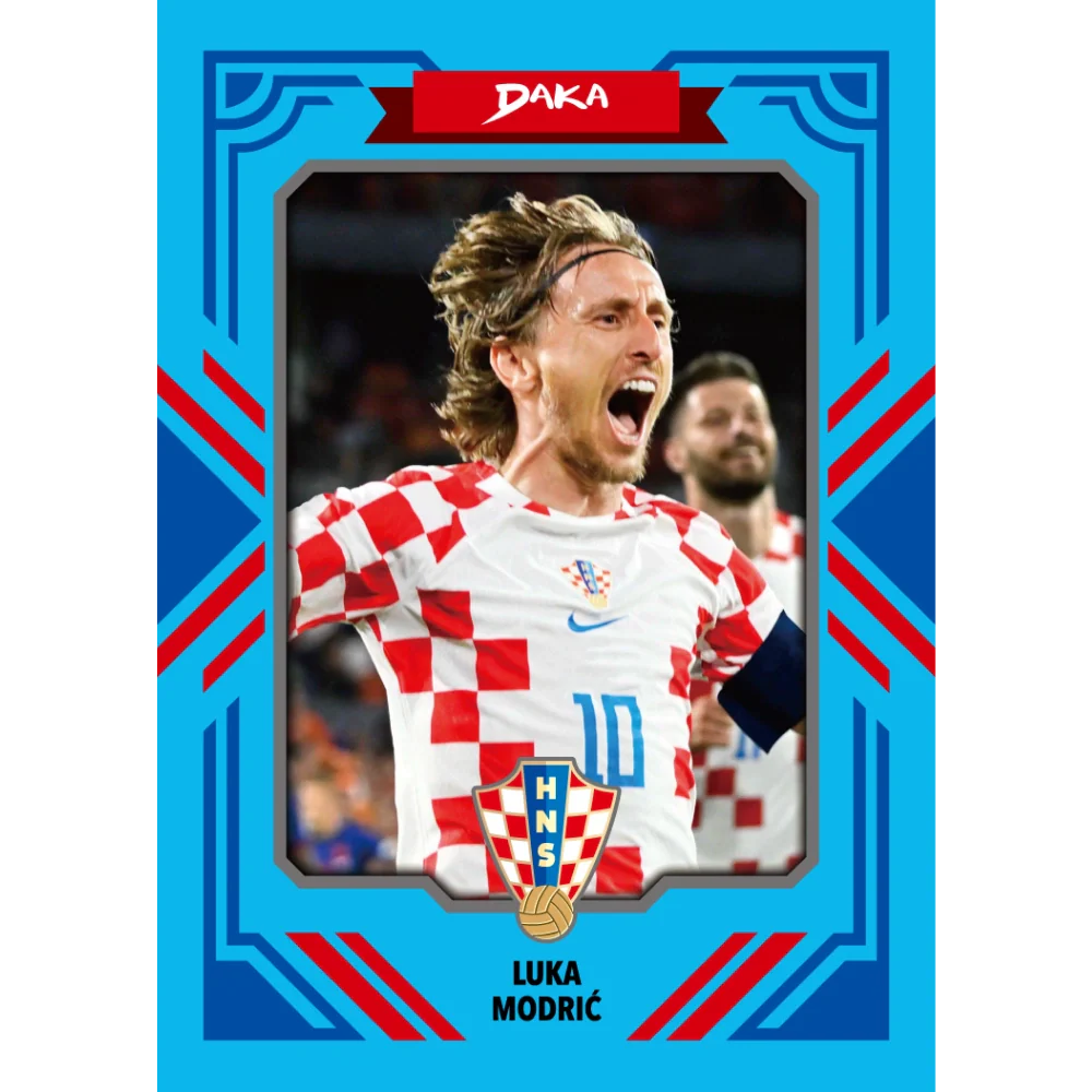 Daka 2025-26 Croatia National Team Top Audience - Hobby Box