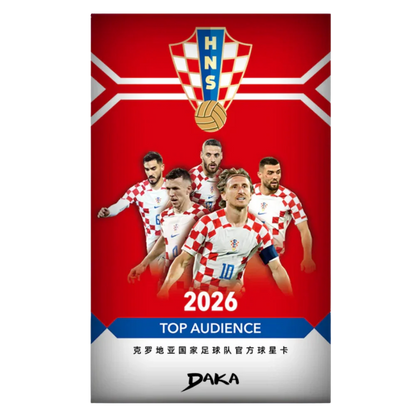 Daka 2025-26 Croatia National Team Top Audience - Hobby Box