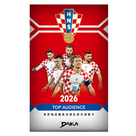 Daka 2025-26 Croatia National Team Top Audience - Hobby Box