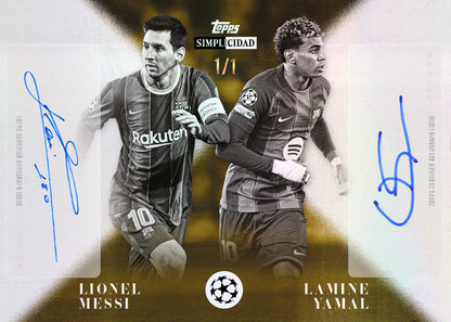 Topps® UEFA Club Competitions Simplicidad 2025-26
