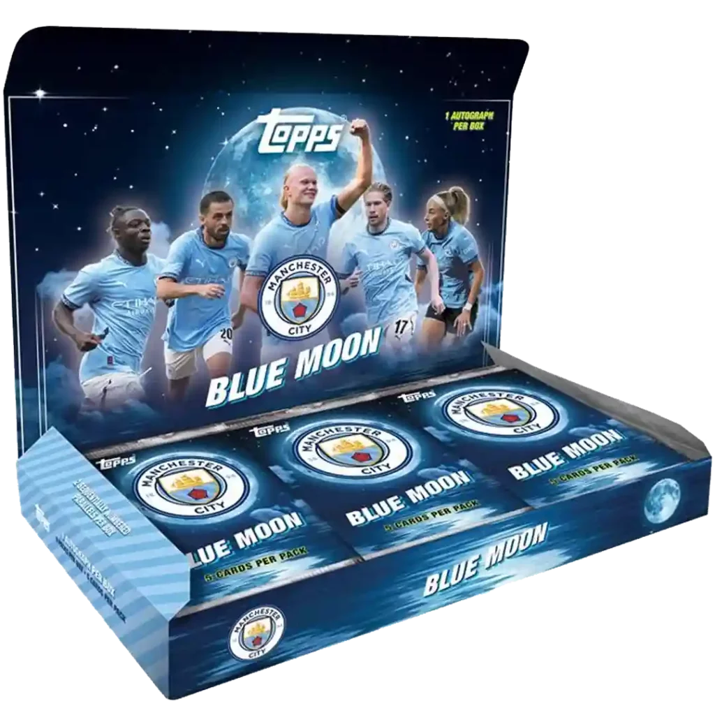 2024-25 Topps Manchester City Blue Moon Hobby Box