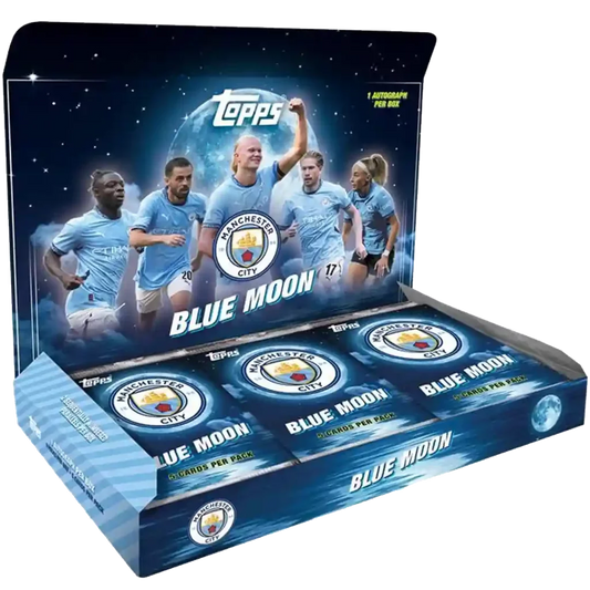 2024-25 Topps Manchester City Blue Moon Hobby Box