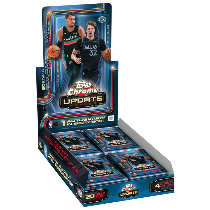 Topps Chrome - NBA Updates Hobby Box 25/26